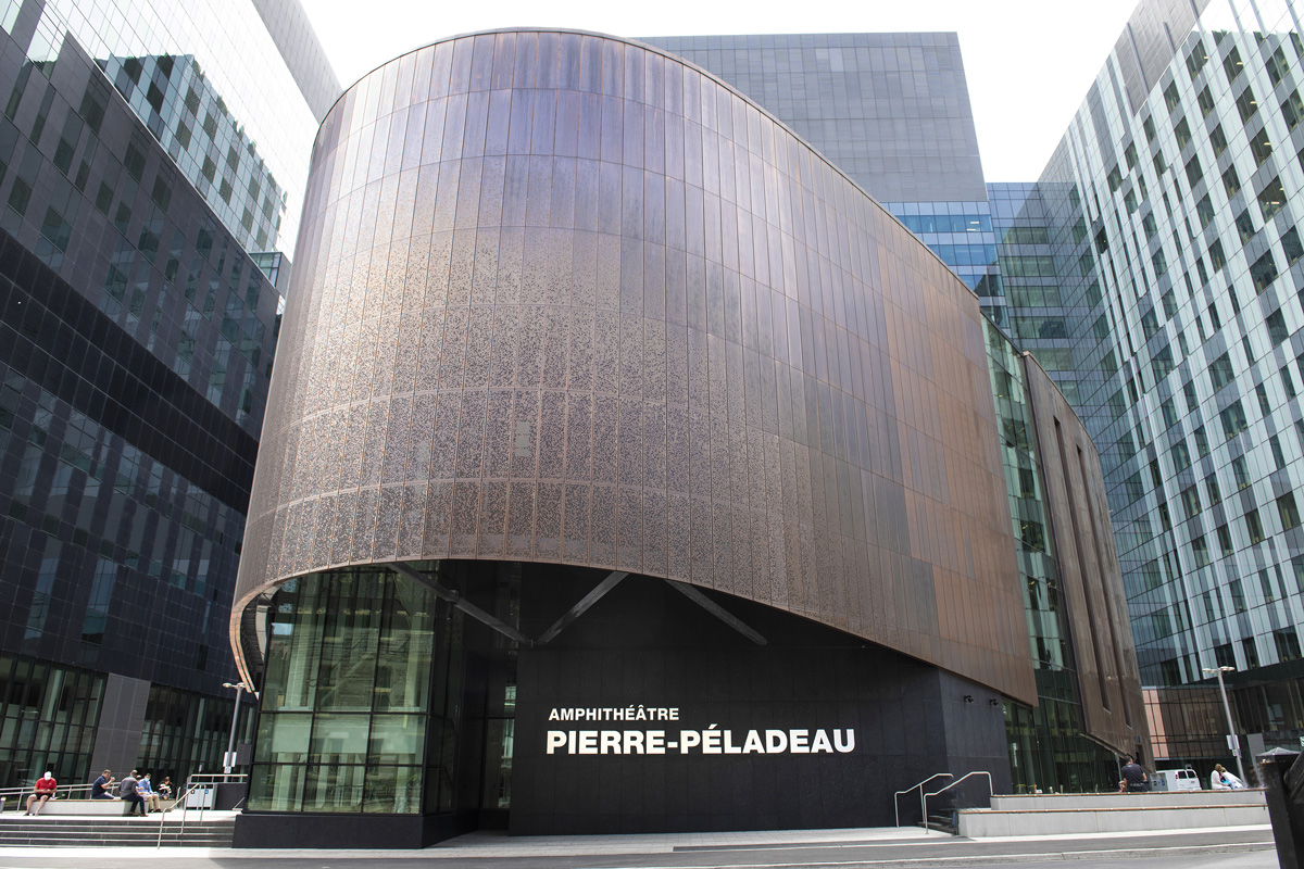 Official opening of Pierre-Péladeau auditorium